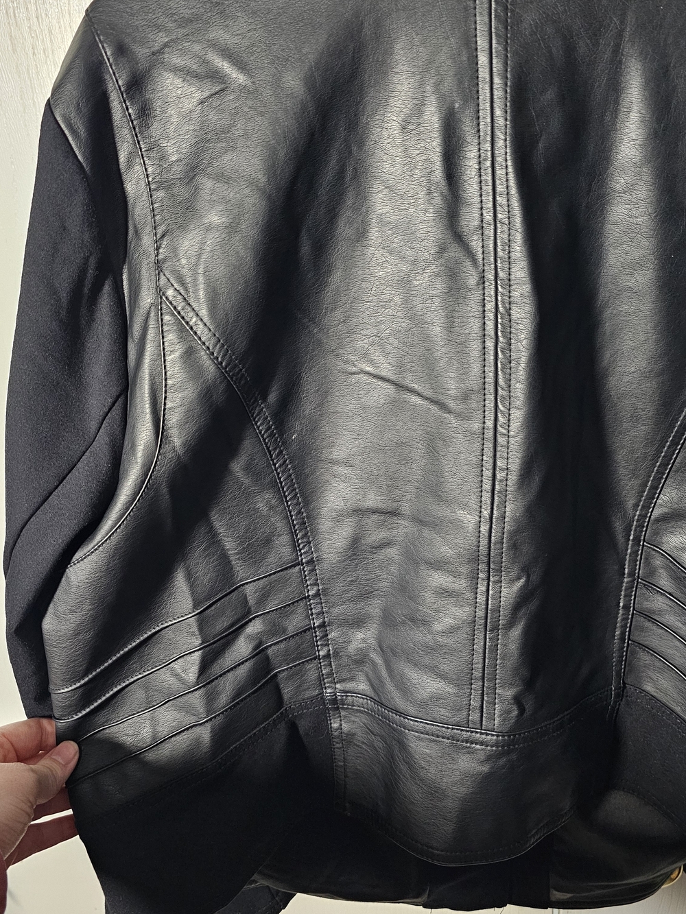 Torrid Black Faux Leather Moto Jacket - Picture 7 of 8